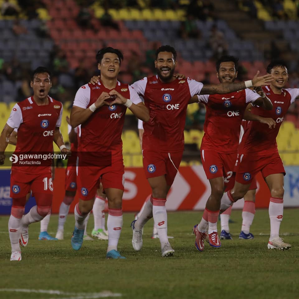 Melaka United tewas tipis kepada Sabah