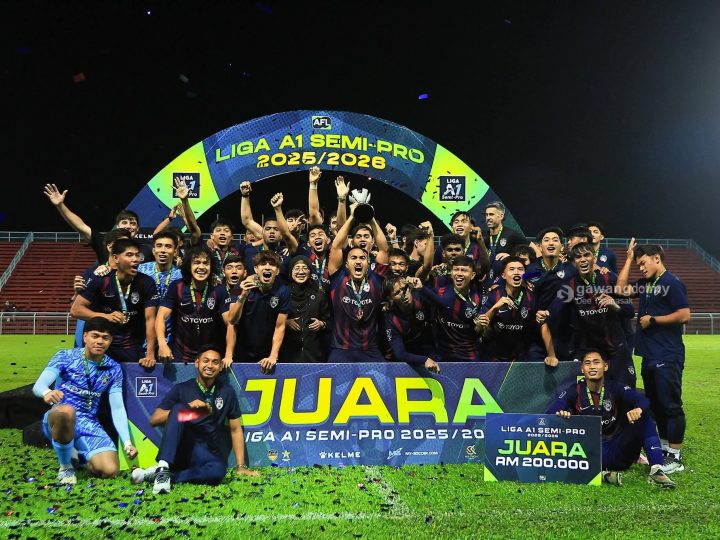 JDT 2 JUARA LIGA A1 SEMI-PRO 2025/2026